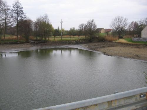 2012 Vypouštění a výlov rybníka